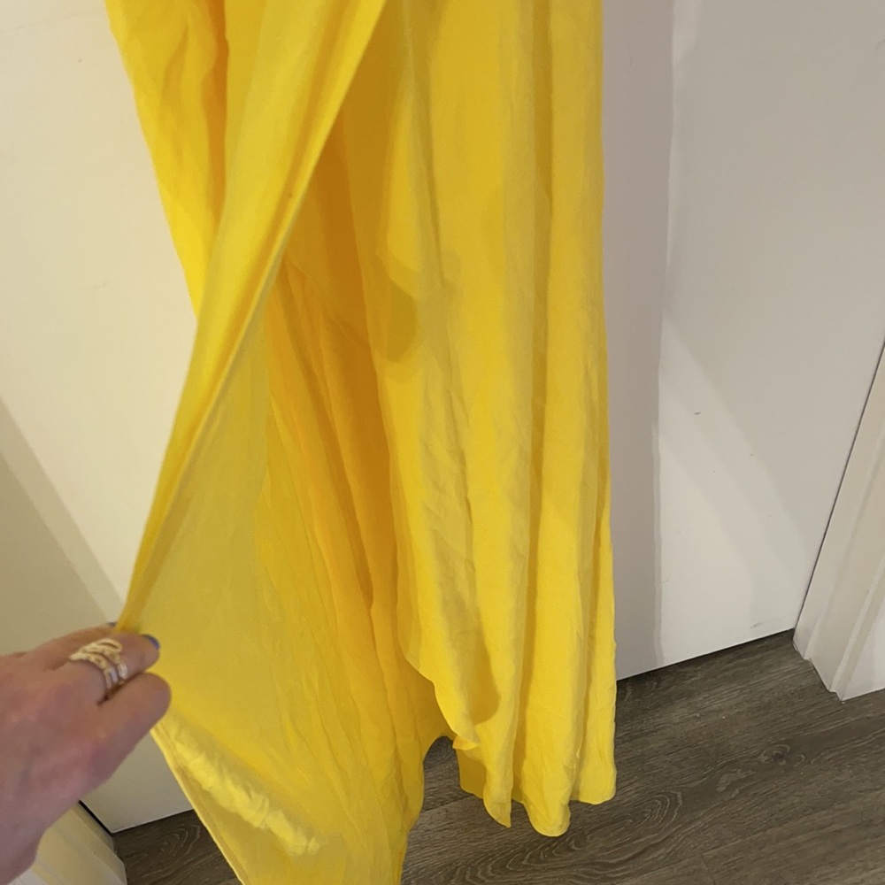 NWOT AFRM yellow maxi - Picture 6 of 8